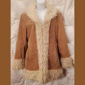 Giacca Leather and Faux Fur "Penny Lane" Jacket L